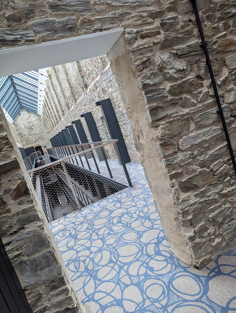 View from women's wing